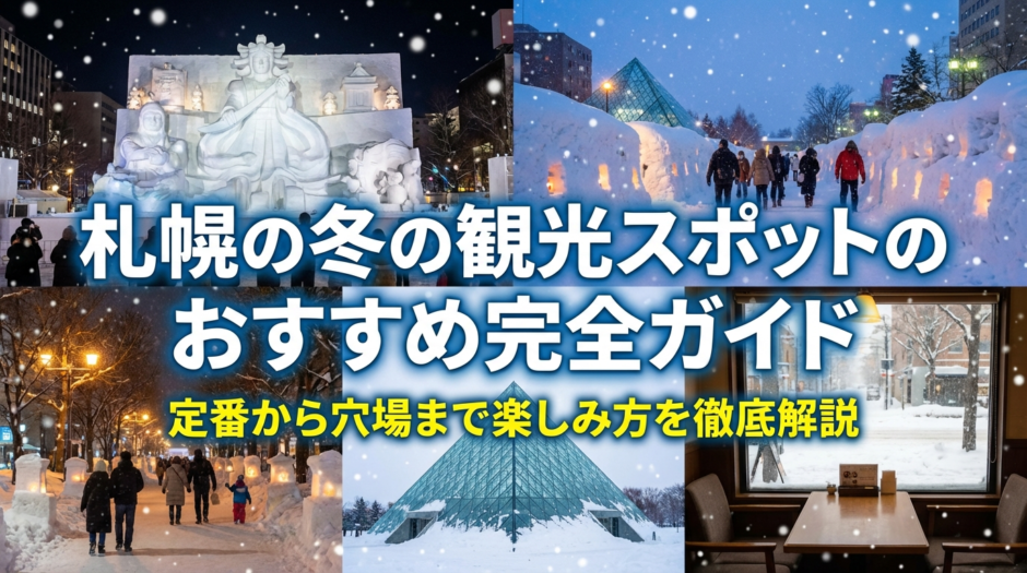 札幌の冬の観光スポットのおすすめ完全ガイド｜定番から穴場まで楽しみ方を徹底解説