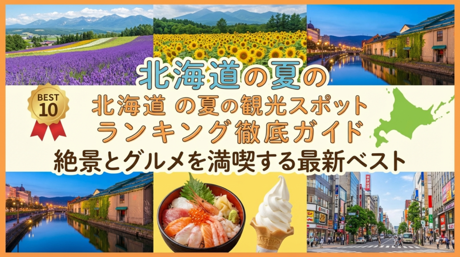 北海道の夏の観光スポットランキング徹底ガイド｜絶景とグルメを満喫する最新ベスト