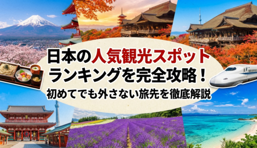 日本の人気観光スポットランキングを完全攻略！初めてでも外さない旅先を徹底解説