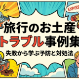 旅行のお土産で起きやすいトラブル事例集。失敗から学ぶ予防と対処法