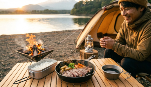 ソロキャンプでグルメな旅を満喫するコツとは？初心者でも失敗しない料理アイデア集