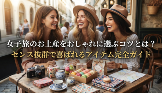 女子旅のお土産をおしゃれに選ぶコツとは？センス抜群で喜ばれるアイテム完全ガイド