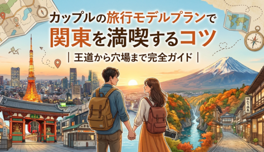 カップルの旅行モデルプランで関東を満喫するコツ｜王道から穴場まで完全ガイド