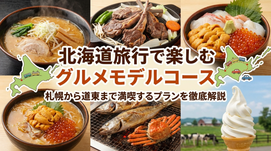 北海道旅行で楽しむグルメモデルコース｜札幌から道東まで満喫するプランを徹底解説
