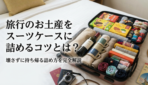 旅行のお土産をスーツケースに詰めるコツとは？壊さずに持ち帰る詰め方を完全解説