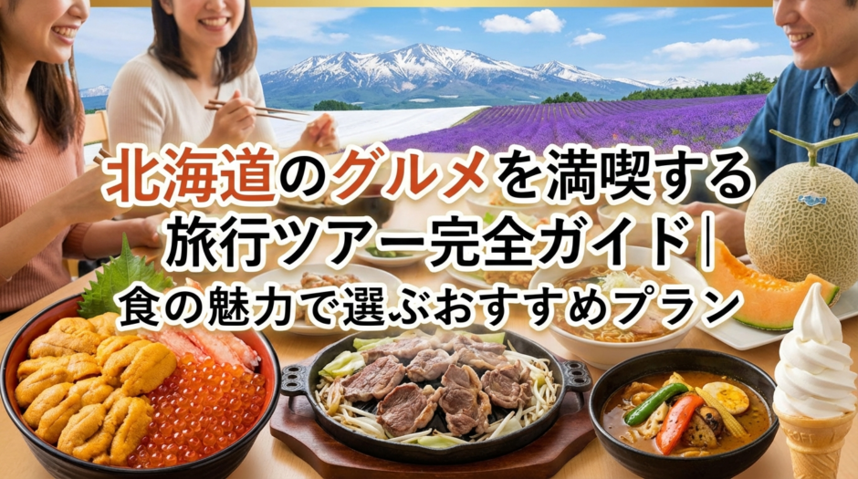北海道のグルメを満喫する旅行ツアー完全ガイド｜食の魅力で選ぶおすすめプラン