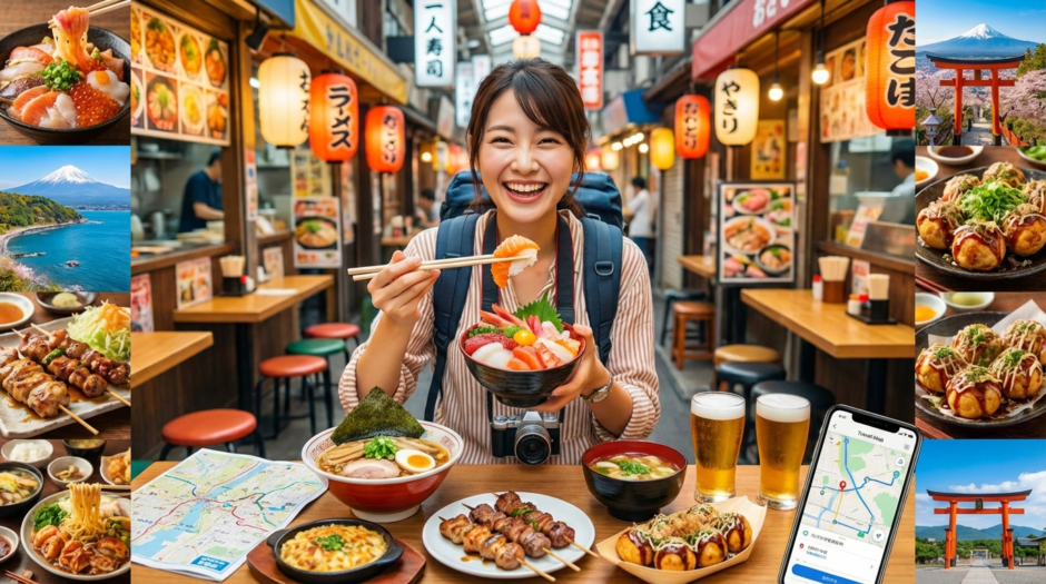一人旅でグルメを満喫するおすすめプラン｜初心者向けの選び方とモデルコース