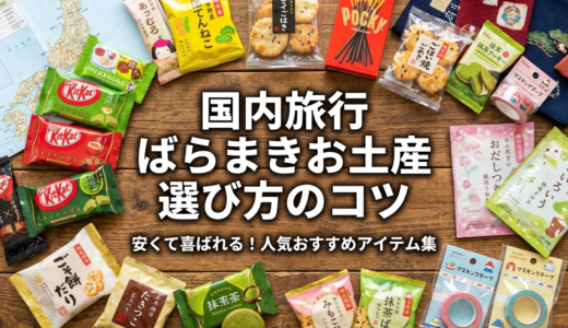 国内の旅行でお土産をばらまき用に選ぶコツは？安くて喜ばれる人気おすすめアイテム