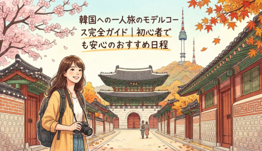 韓国への一人旅のモデルコース完全ガイド｜初心者でも安心のおすすめ日程