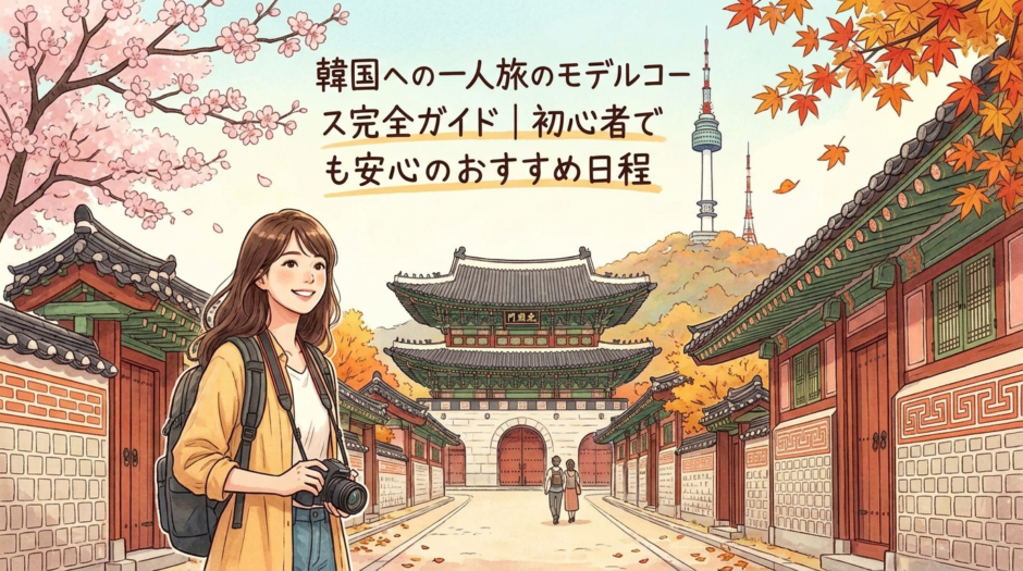 韓国への一人旅のモデルコース完全ガイド｜初心者でも安心のおすすめ日程